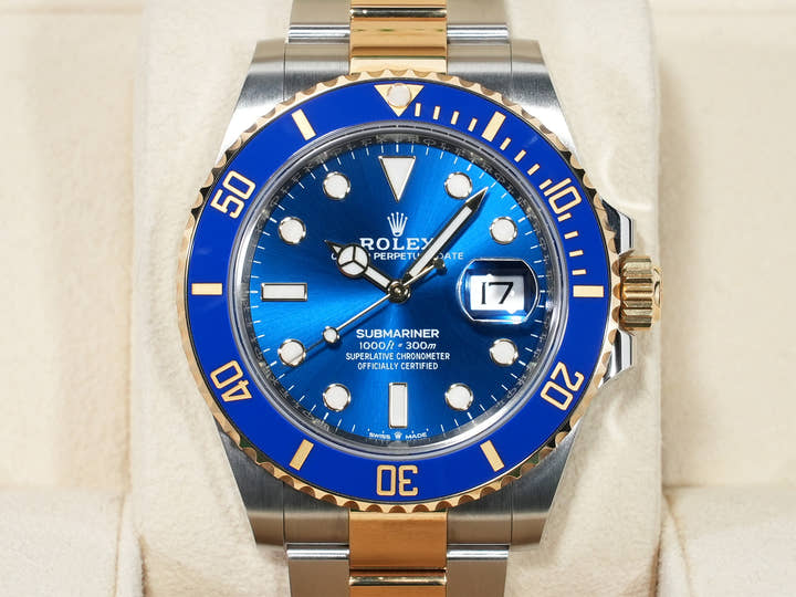 ロレックス サブマリーナー デイト Ref.126613LB ステンレススチール/イエローゴールド ブルー文字盤 未使用 okppgqt6