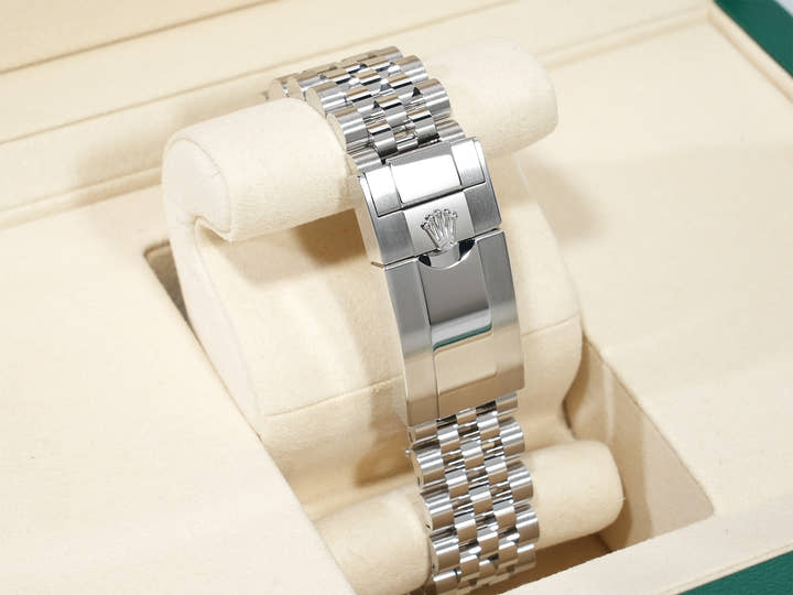 ロレックス GMTマスターII Ref.126710GRNR ステンレススチール ブラック文字盤 ジュビリーブレスレット 未使用 akeuzm2o