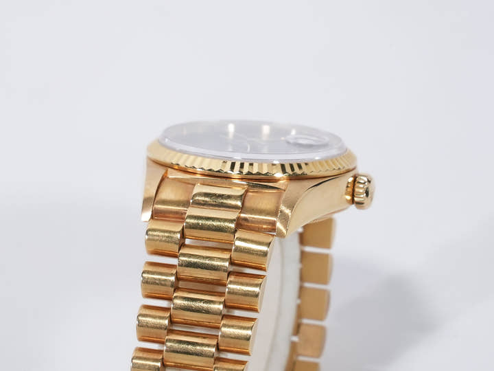 ロレックス デイデイト36 Ref.18038 イエローゴールド オニキス文字盤 中古 s8kh6b34