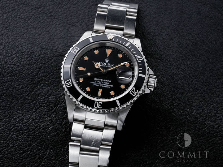 Rolex Submariner Date Ref. 16800 Stainless Steel Black Dial Used o8fye3hu