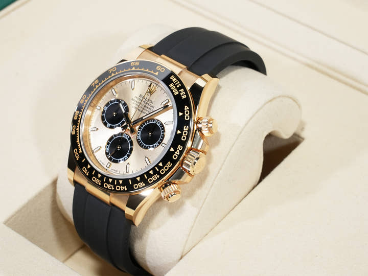 ロレックス デイトナ Ref.126518LN イエローゴールド ゴールデンxブライトブラック文字盤 未使用 euqq8n6u