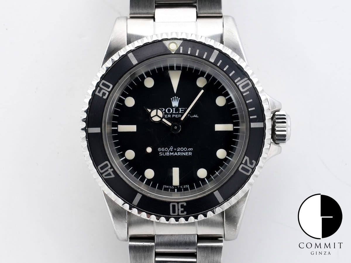 ロレックス サブマリーナー Ref.5513 ステンレススチール ブラック文字盤 中古 kg2fvjn6