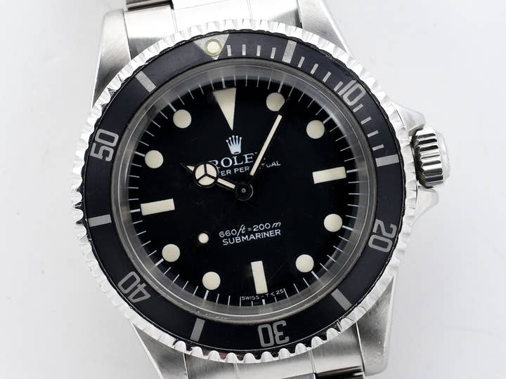 ロレックス サブマリーナー Ref.5513 ステンレススチール ブラック文字盤 中古 kg2fvjn6