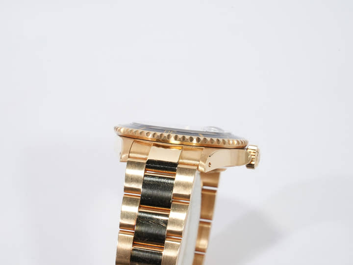 ロレックス サブマリーナー デイト Ref.16618 イエローゴールド ブラック文字盤 中古 eq4q4726