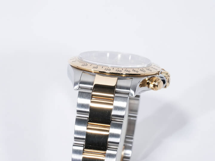 Rolex Daytona El Primero Ref. 16523 Stainless Steel/Yellow Gold Gray Dial Used gnx9oaz5