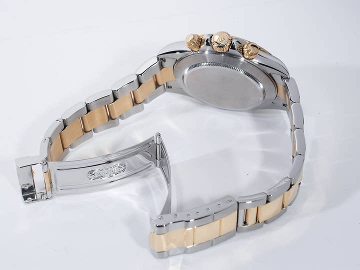 Rolex Daytona El Primero Ref. 16523 Stainless Steel/Yellow Gold Gray Dial Used gnx9oaz5