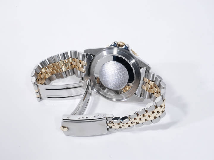 ロレックス GMTマスター Ref.1675/3 ステンレススチール/イエローゴールド ブラウン文字盤 ジュビリーブレスレット 中古 ixxqst4p