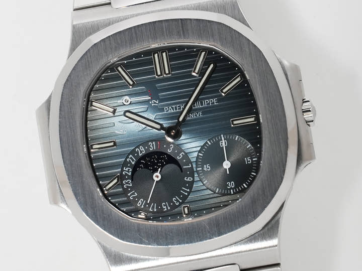 パテックフィリップ ノーチラス プチコンプリケーション Ref.3712/1A-001 ステンレススチール ブルー文字盤 中古 h5ct9f7x