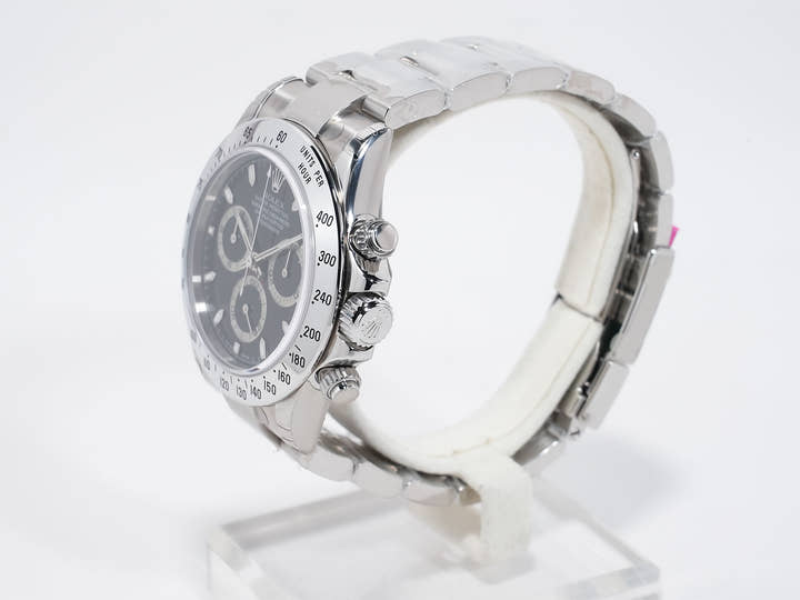 Rolex Daytona Ref. 116520 Stainless Steel Black Dial Deadstock qng7nqo5