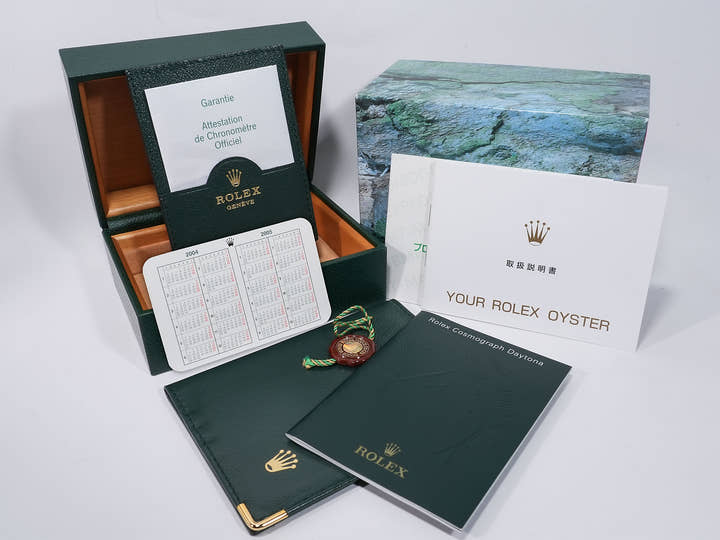 Rolex Daytona Ref. 116520 Stainless Steel Black Dial Deadstock qng7nqo5