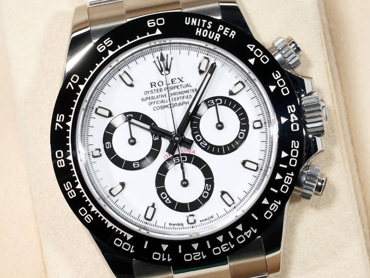 ロレックス デイトナ Ref.116500LN ステンレススチール ホワイト文字盤 美中古 jwn9vyuf