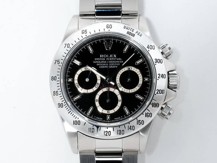ROLEX Daytona El Primero Ref. 16520 Stainless Steel Black Dial Used 2dqzpdbi