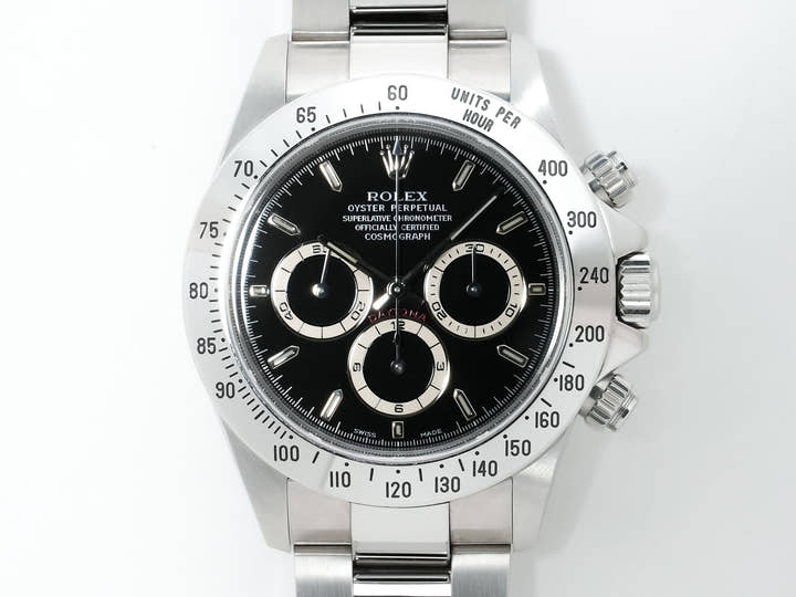 Rolex Daytona El Primero Ref. 16520 Stainless Steel Black Dial Used b9czn8e4