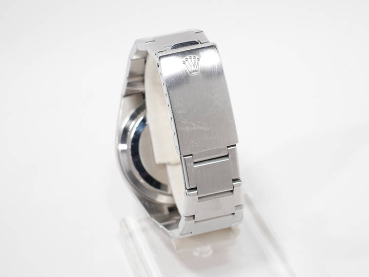 ロレックス デイトジャスト オイスタークォーツ Ref.17000 ステンレススチール ブラック文字盤 オイスターブレスレット 中古 efqa8wce