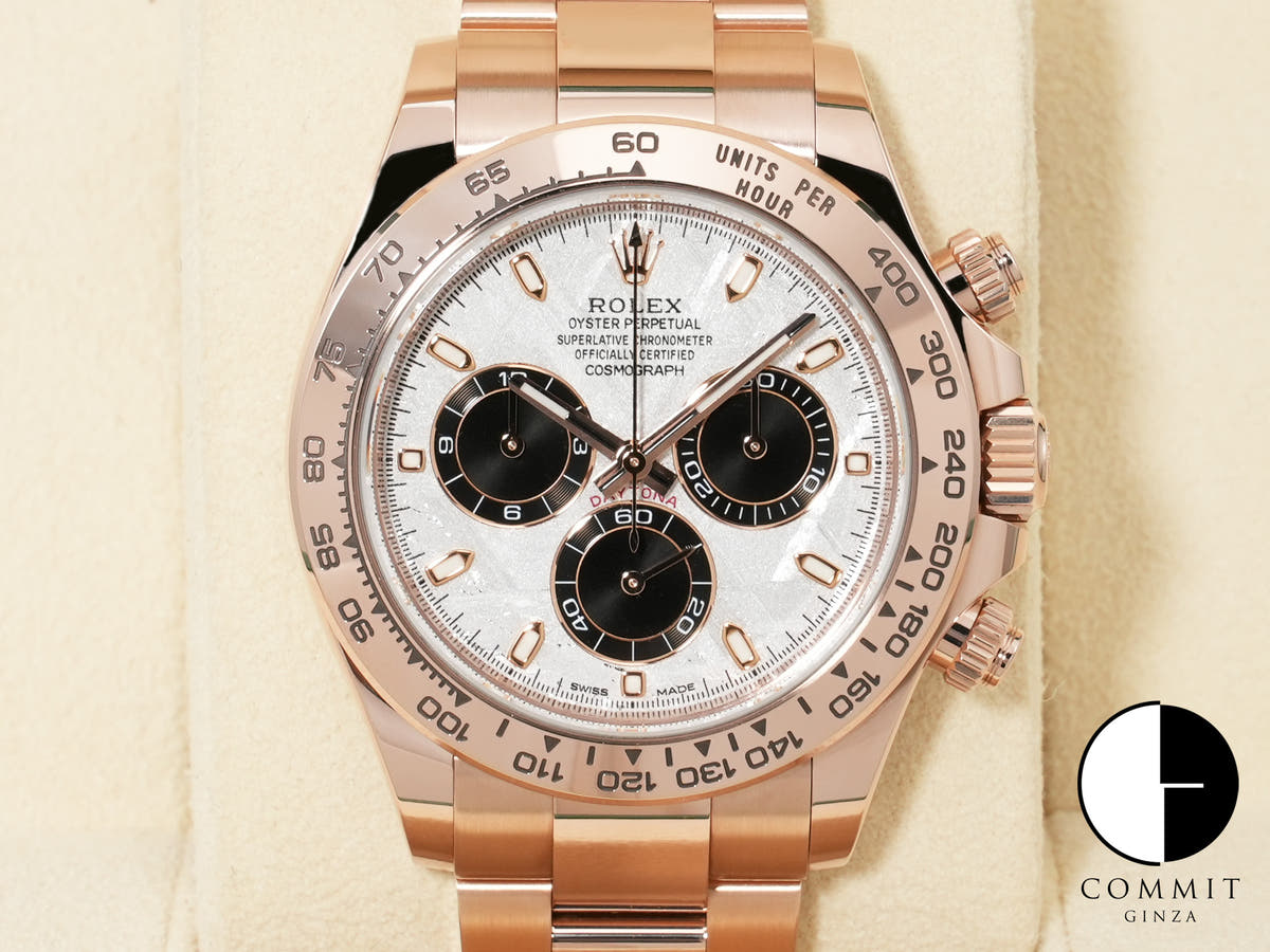 ロレックス デイトナ Ref.116505 エバーローズゴールド メテオライト文字盤 美中古 5mcjw93v