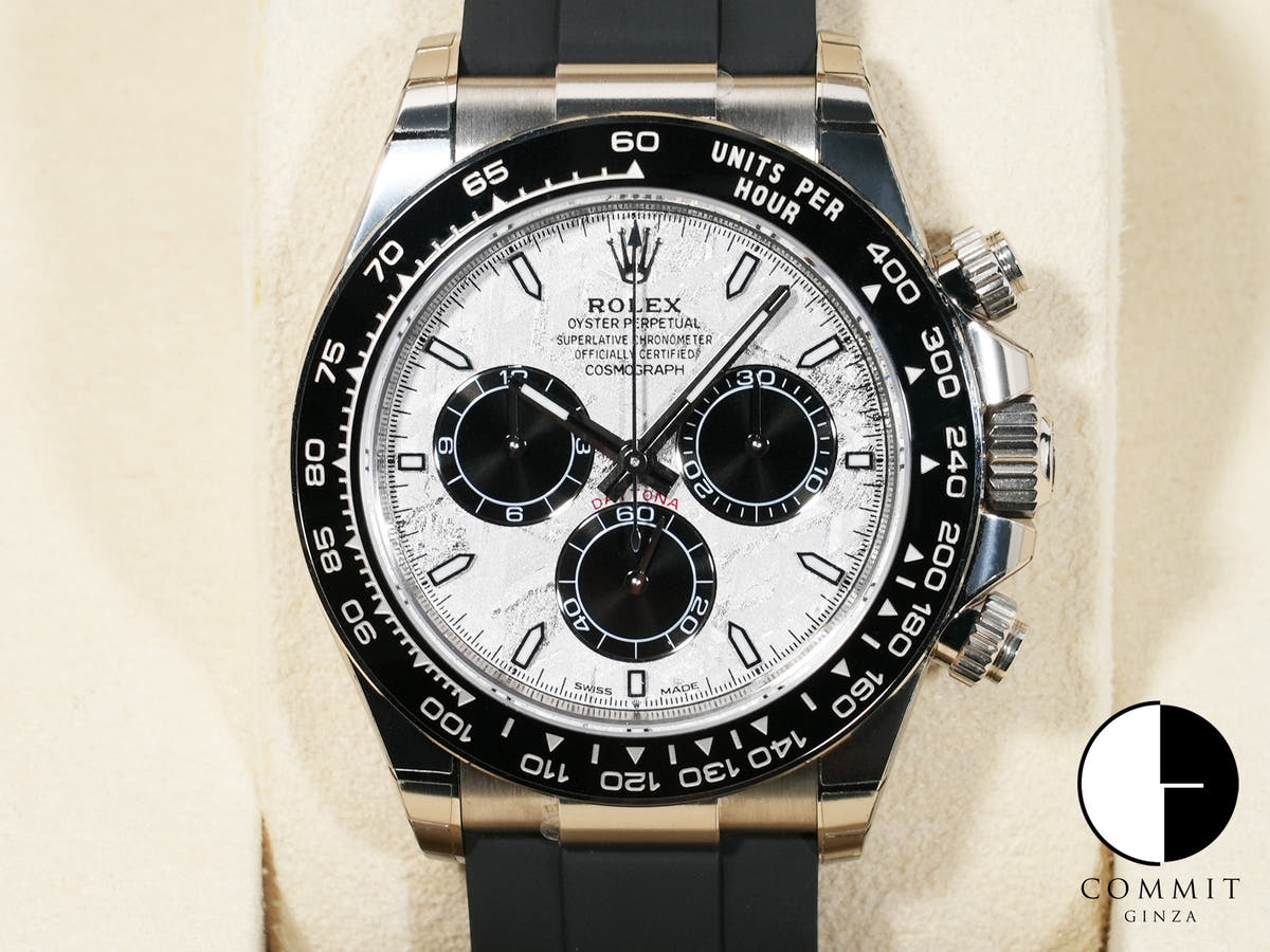 ロレックス デイトナ Ref.126519LN ホワイトゴールド メテオライト文字盤 未使用 7byyjqva