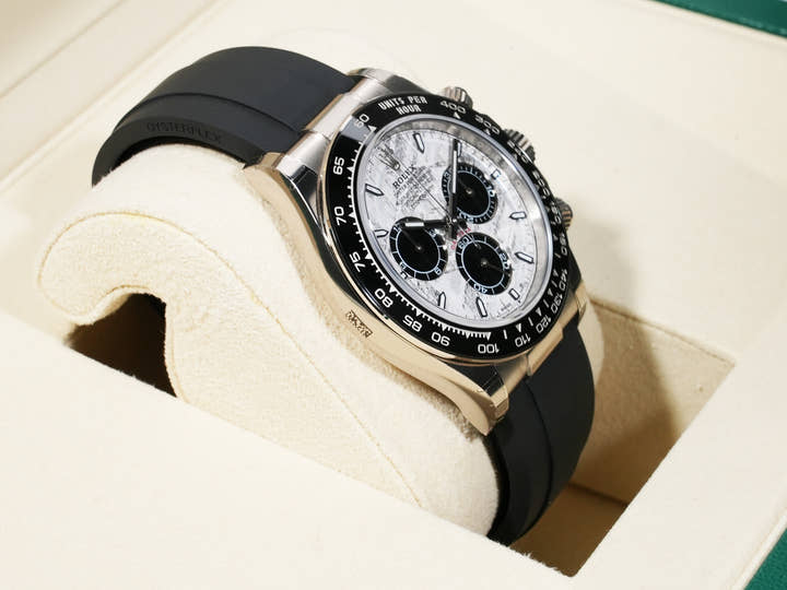 ロレックス デイトナ Ref.126519LN ホワイトゴールド メテオライト文字盤 未使用 7byyjqva