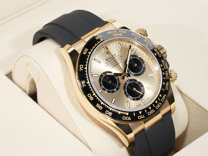 ロレックス デイトナ Ref.126518LN イエローゴールド ゴールデンxブライトブラック文字盤 未使用 d9u4qa8y