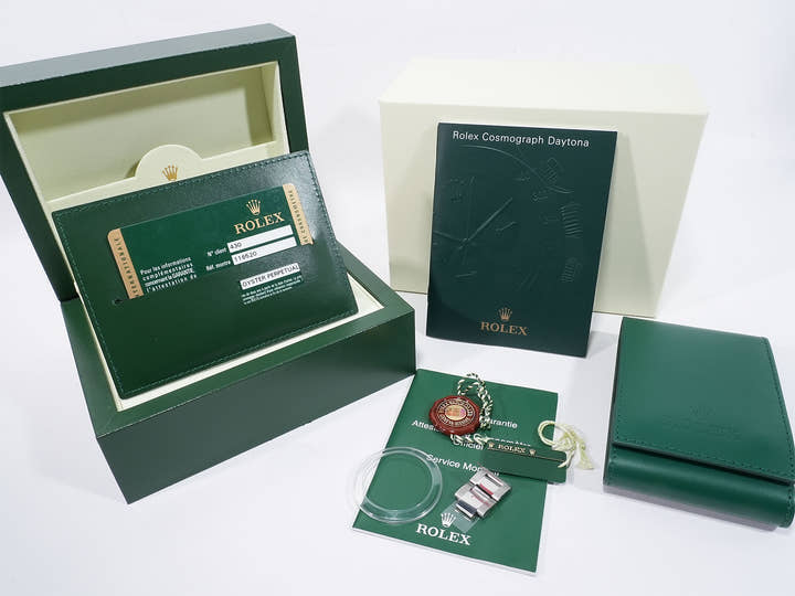 ロレックス デイトナ Ref.116520 ステンレススチール ブラック文字盤 中古 rdffjajd