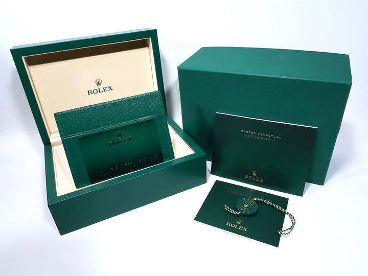 ロレックス GMTマスターII Ref.126710GRNR ステンレススチール ブラック文字盤 オイスターブレスレット 未使用 ktjhvahr