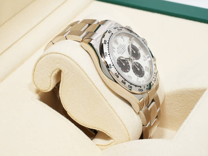 ロレックス デイトナ Ref.116509 ホワイトゴールド ホワイトアラビア文字盤 未使用 bgoohis2