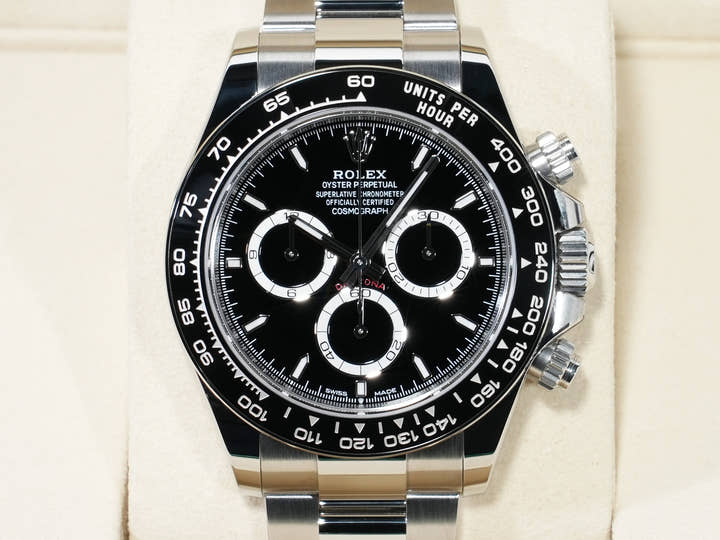 ロレックス デイトナ Ref.126500LN ステンレススチール ブラック文字盤 未使用 8tsm7drg