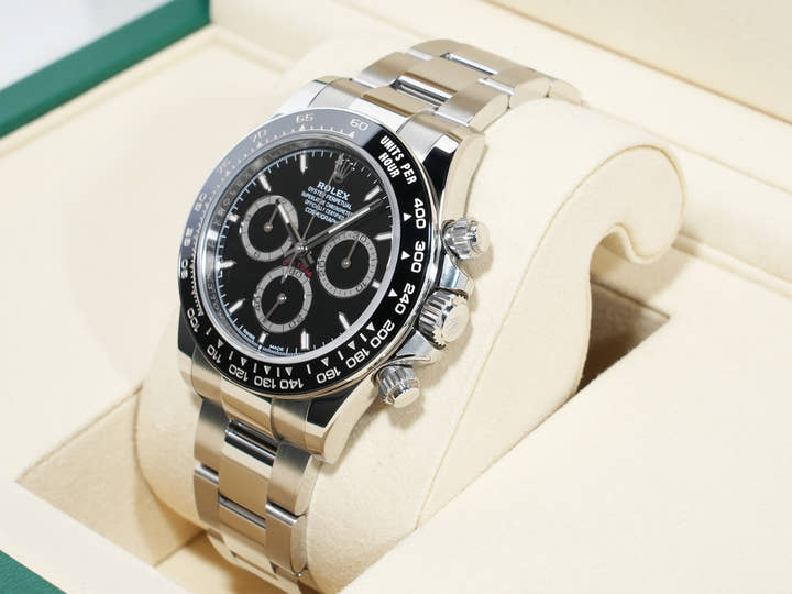 ロレックス デイトナ Ref.126500LN ステンレススチール ブラック文字盤 未使用 8tsm7drg