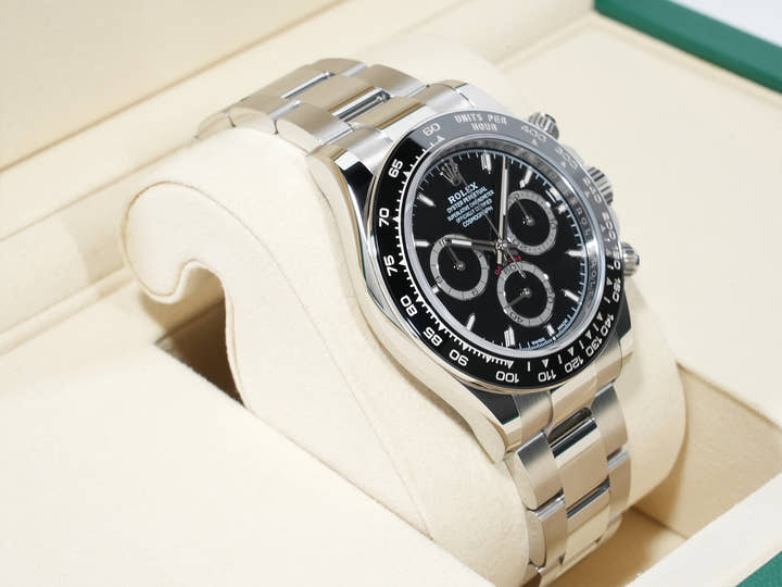 ロレックス デイトナ Ref.126500LN ステンレススチール ブラック文字盤 未使用 8tsm7drg