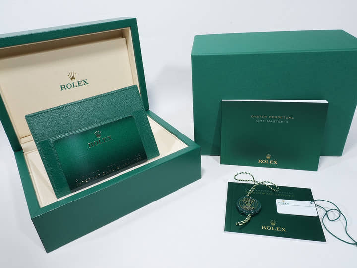 ロレックス GMTマスターII Ref.126710GRNR ステンレススチール ブラック文字盤 ジュビリーブレスレット 未使用 w543bes3
