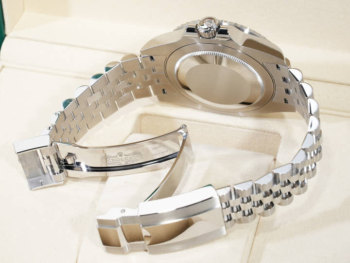 ロレックス GMTマスターII Ref.126710GRNR ステンレススチール ブラック文字盤 ジュビリーブレスレット 未使用 4yoejthg