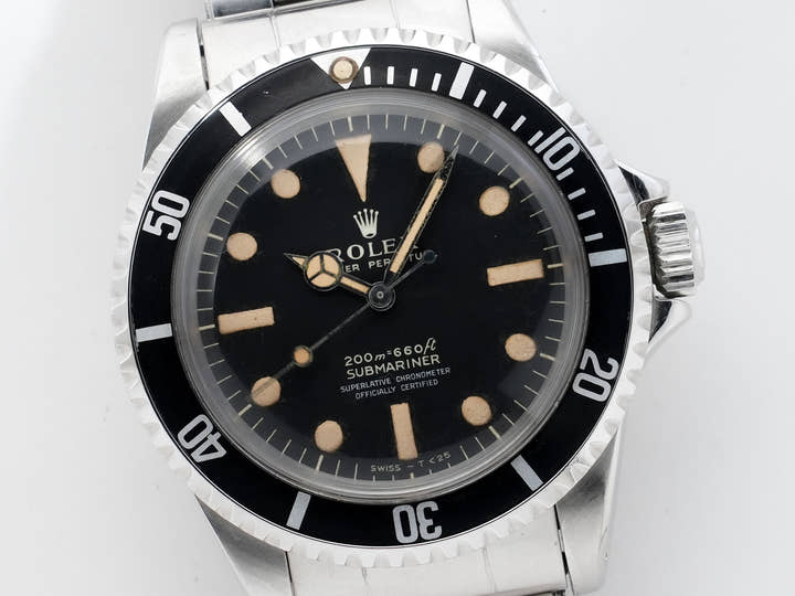 ロレックス サブマリーナー Ref.5512 ステンレススチール ブラック文字盤 中古 3jjbcoc6