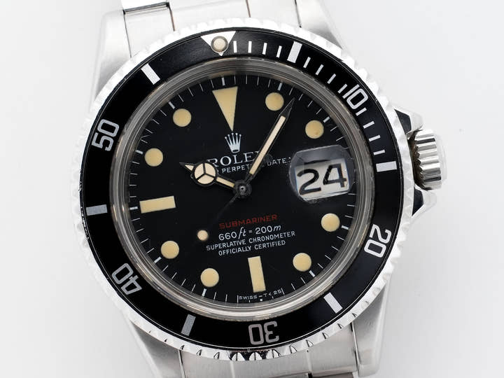 ロレックス サブマリーナー デイト Ref.1680 ステンレススチール ブラック文字盤 中古 okyro7o9