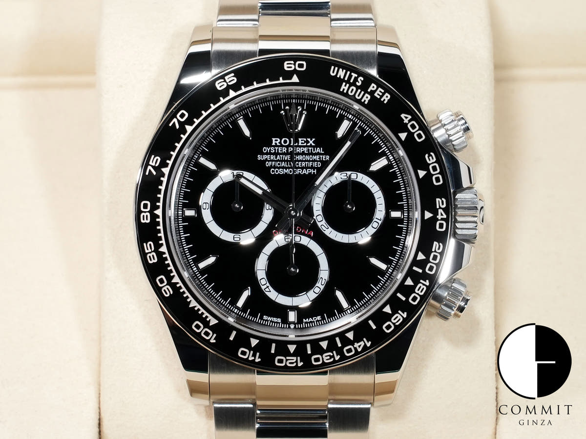 ロレックス デイトナ Ref.126500LN ステンレススチール ブラック文字盤 美中古 k5iaz9j2