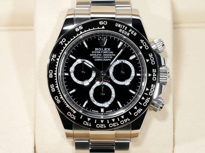 ロレックス デイトナ Ref.126500LN ステンレススチール ブラック文字盤 美中古 k5iaz9j2