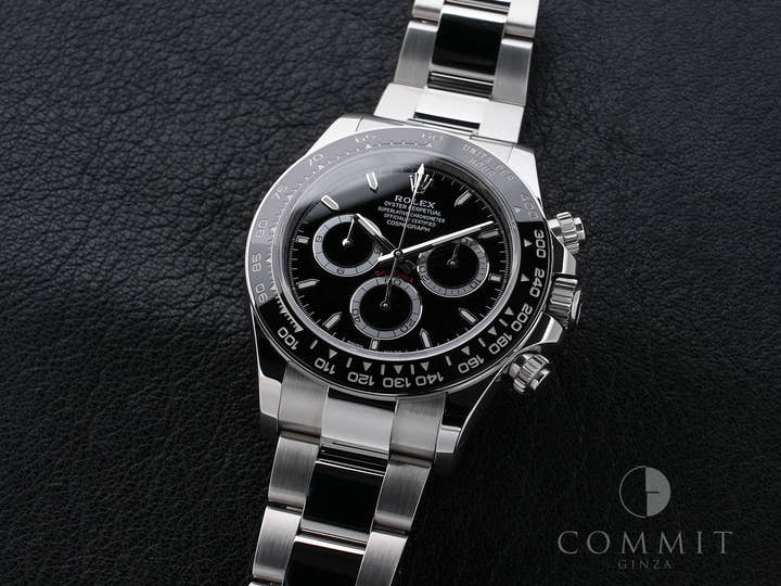 ロレックス デイトナ Ref.126500LN ステンレススチール ブラック文字盤 美中古 k5iaz9j2