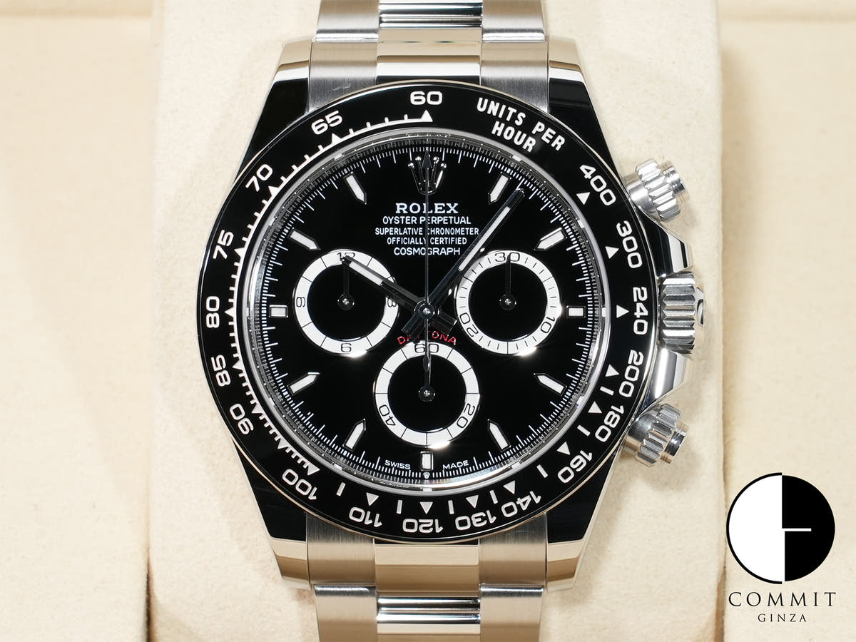 ロレックス デイトナ Ref.126500LN ステンレススチール ブラック文字盤 未使用 udwhw4qb