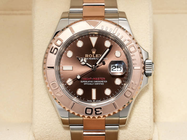 Rolex Yacht-Master 40 Ref. 126621 Stainless Steel/Everose Gold Chocolate Dial Excellent Used Condition 9vbcidp4