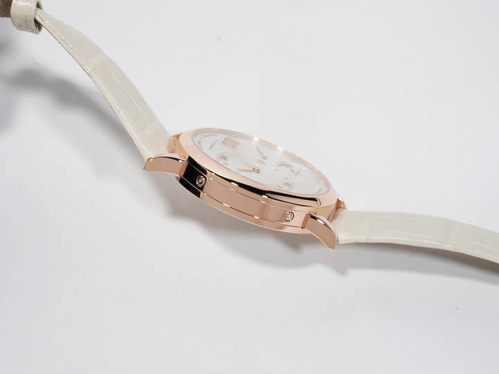 A.ランゲ&ゾーネ リトル ランゲ1 ムーンフェイズ Ref.182.030 ピンクゴールド シルバー文字盤 美品 htumfan4