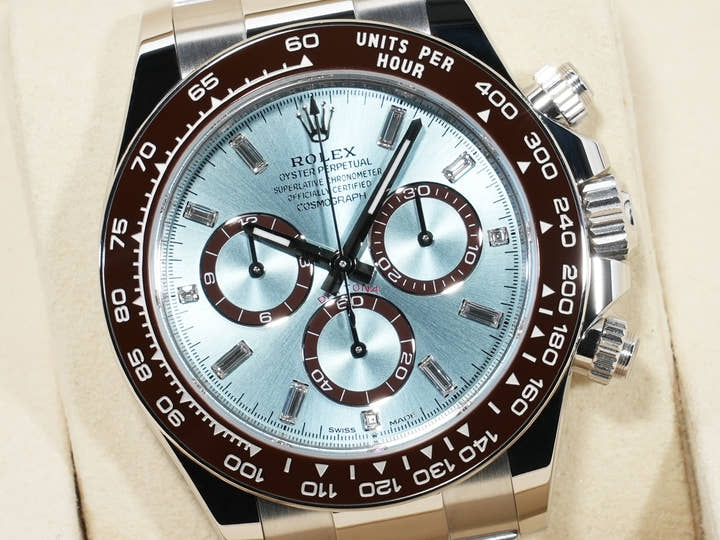 ロレックス デイトナ Ref.126506A プラチナ アイスブルーx11Pダイヤ文字盤 未使用 vhoj5m7b