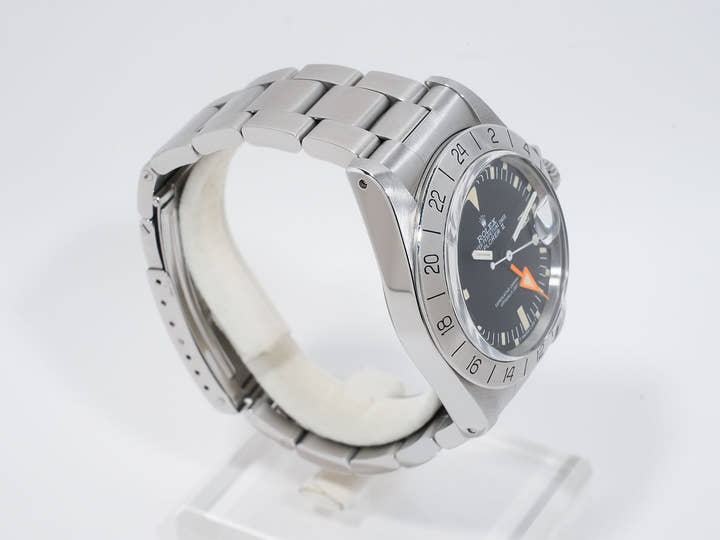 Rolex Explorer II Ref. 1655 Stainless Steel Black Dial Oyster Bracelet Used k9qko3wv