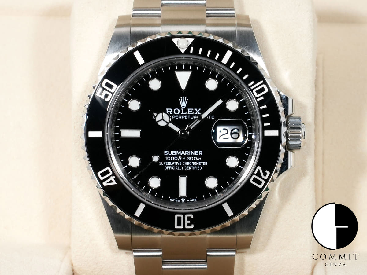 Rolex Submariner Date Ref. 126610LN Stainless Steel Black Dial Excellent Used Condition couwync3