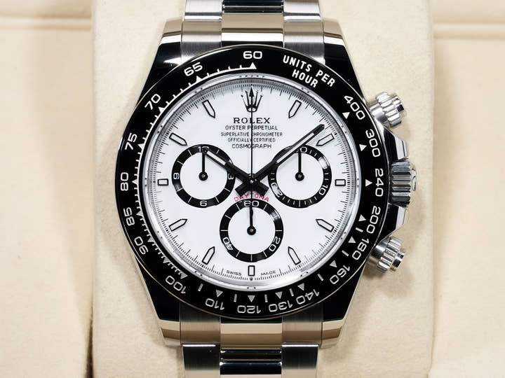 ロレックス デイトナ Ref.126500LN ステンレススチール ホワイト文字盤 美品 tzsbdjff