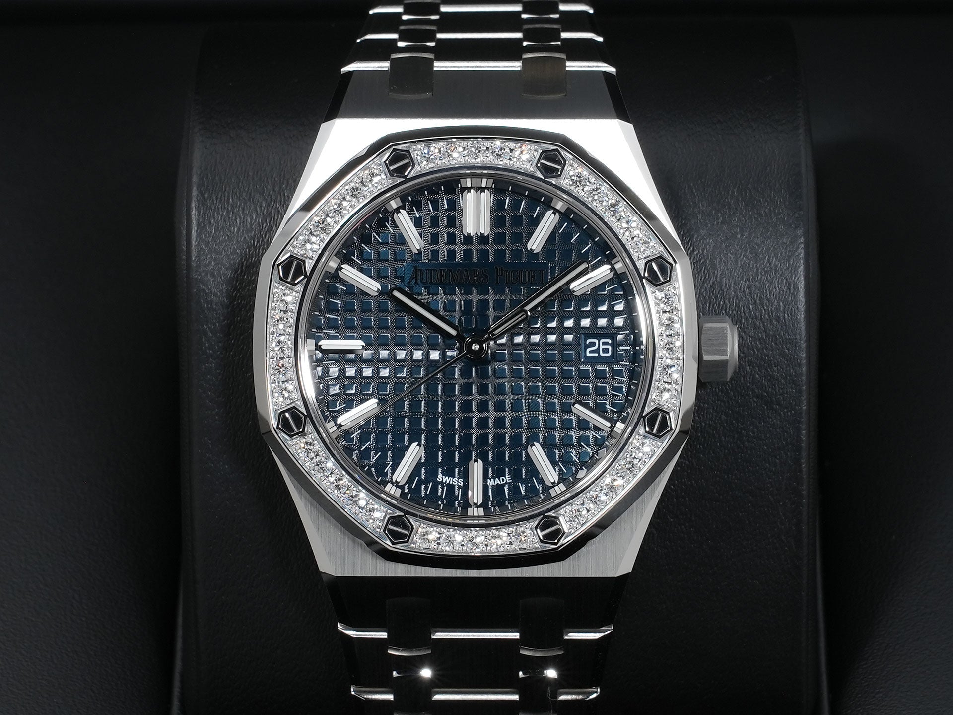 オーデマピゲ ロイヤルオーク Ref.77451ST.ZZ.1361ST.04 ステンレススチール ナイトブルー文字盤 未使用 g4yt9apx