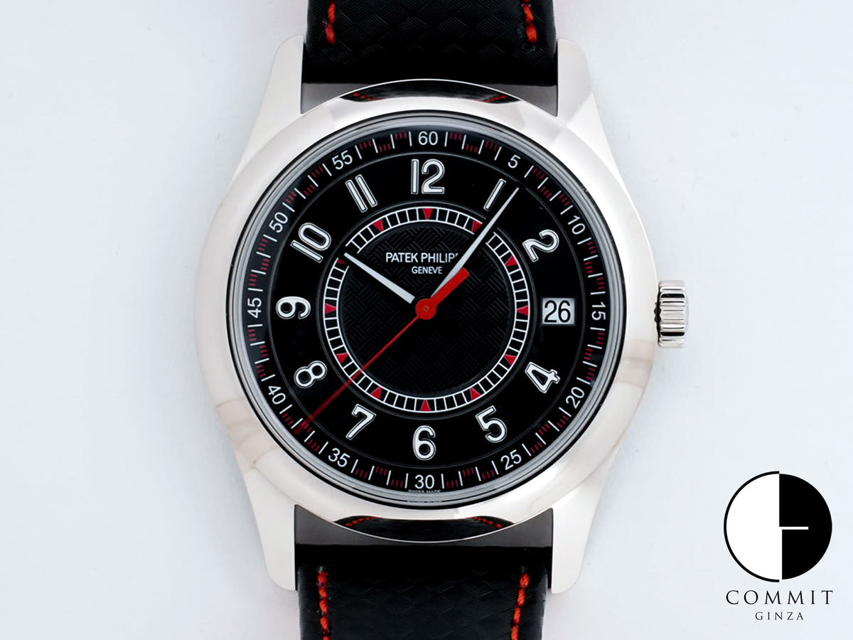 パテックフィリップ カラトラバ Ref.6007G-010 ホワイトゴールド エボニーブラック文字盤 未使用 uxvhbu7c
