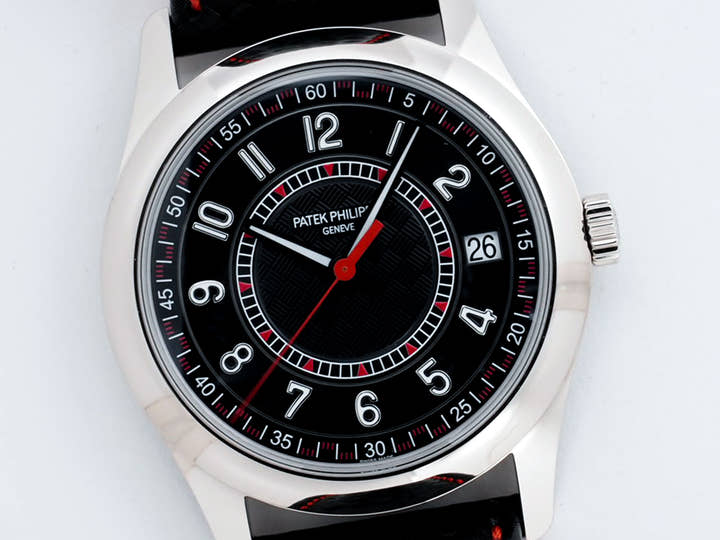 パテックフィリップ カラトラバ Ref.6007G-010 ホワイトゴールド エボニーブラック文字盤 未使用 uxvhbu7c