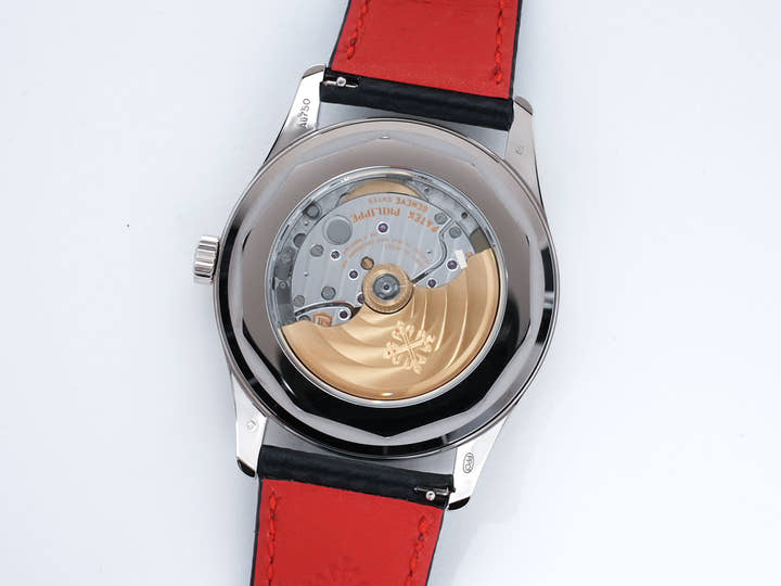 パテックフィリップ カラトラバ Ref.6007G-010 ホワイトゴールド エボニーブラック文字盤 未使用 uxvhbu7c