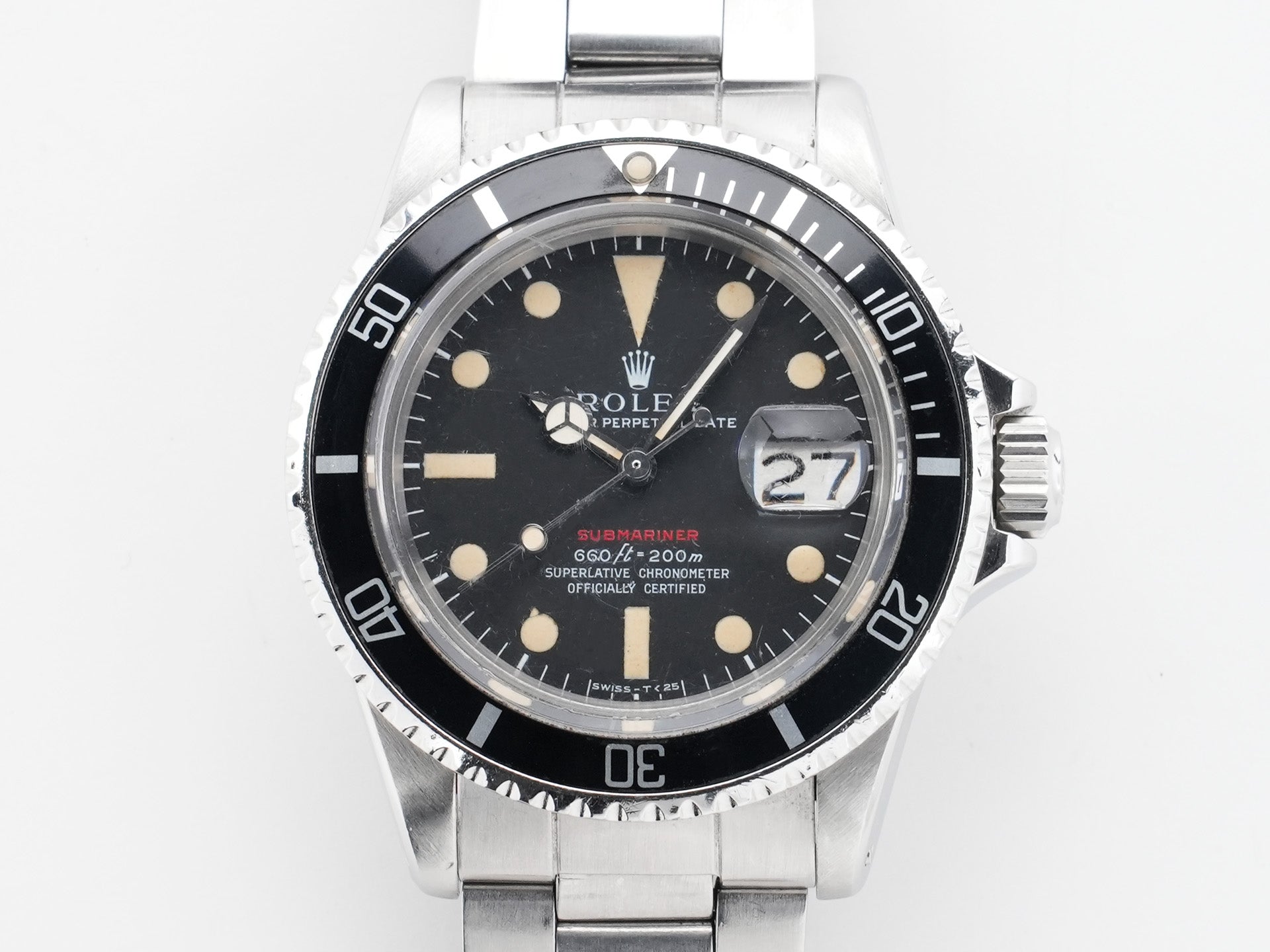 ロレックス サブマリーナー デイト Ref.1680 ステンレススチール ブラック文字盤 中古 q6insmme
