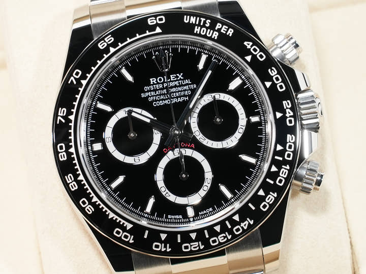 ロレックス デイトナ Ref.126500LN ステンレススチール ブラック文字盤 未使用 6erg42my