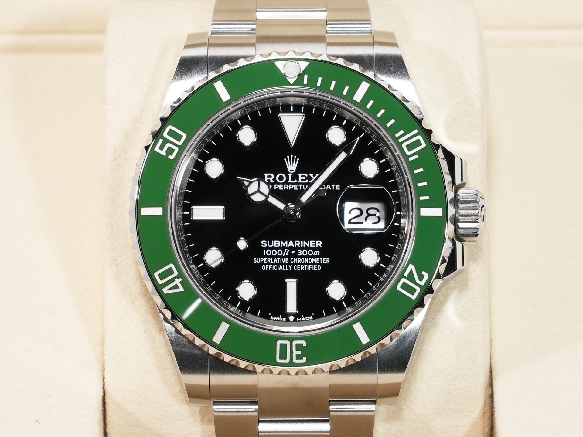 ロレックス サブマリーナー デイト Ref.126610LV ステンレススチール ブラック文字盤 未使用 82xn9qm2