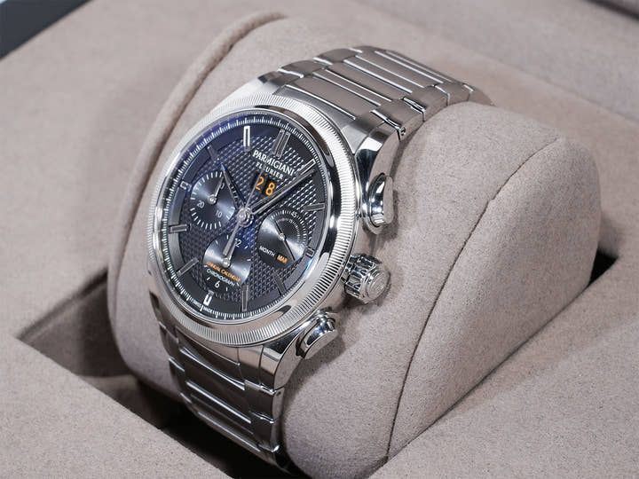 Parmigiani Fleurier Tonda GT Chronograph Ref. PFC906-0000210-B00182 Stainless Steel Black Dial Used jra8rv6n